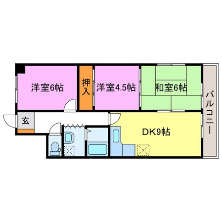 エールコナンの物件間取画像